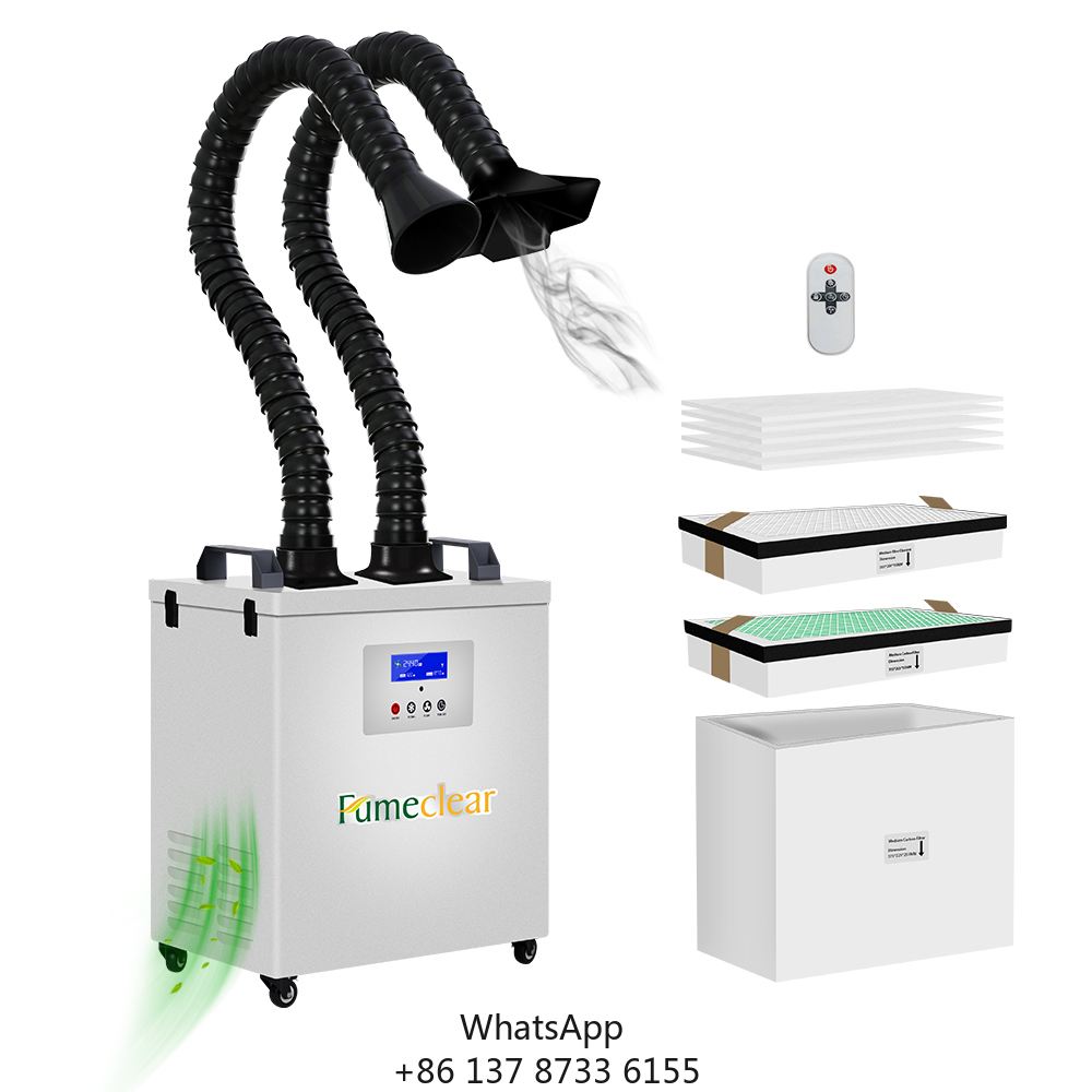 Industrial Laser Fume Extractor - Strong Suction Industrial Welding Fume And