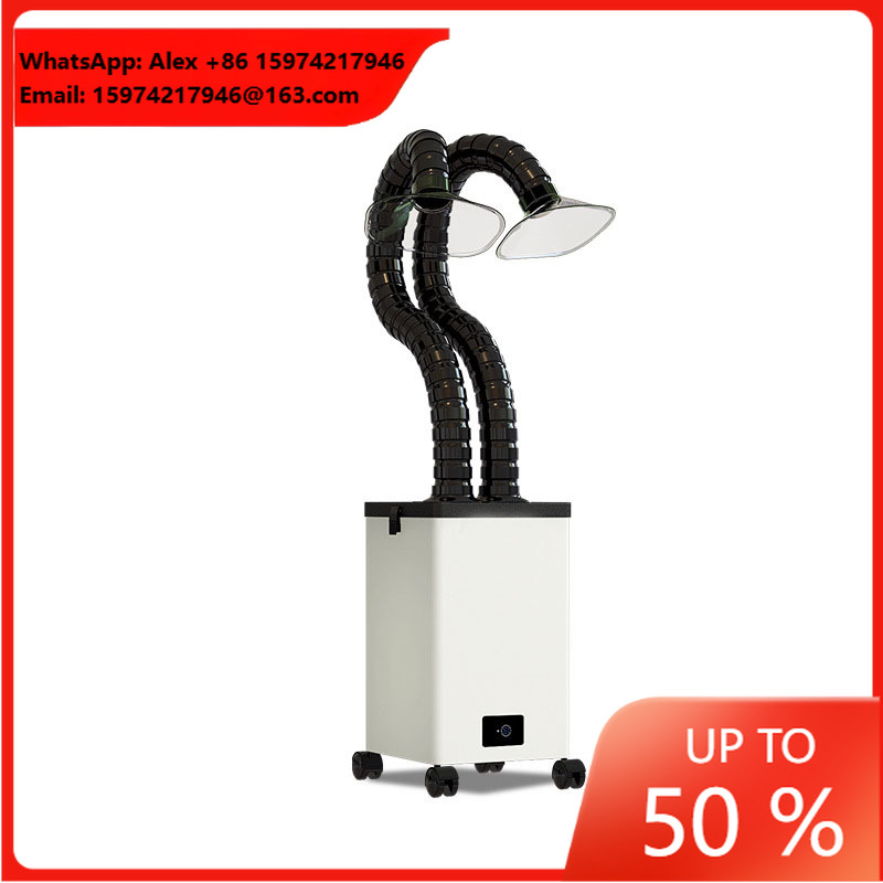 Industrial Laser Fume Extractor - Air Cleaning Equipment Hepa Portable Fume