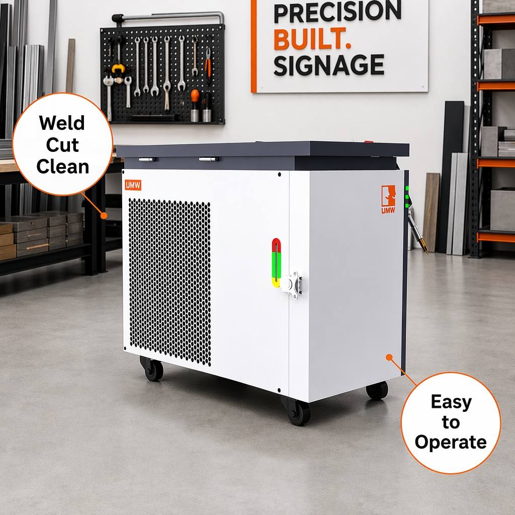 Industrial Laser - UMW Integrated Water Cooled Laser Welding