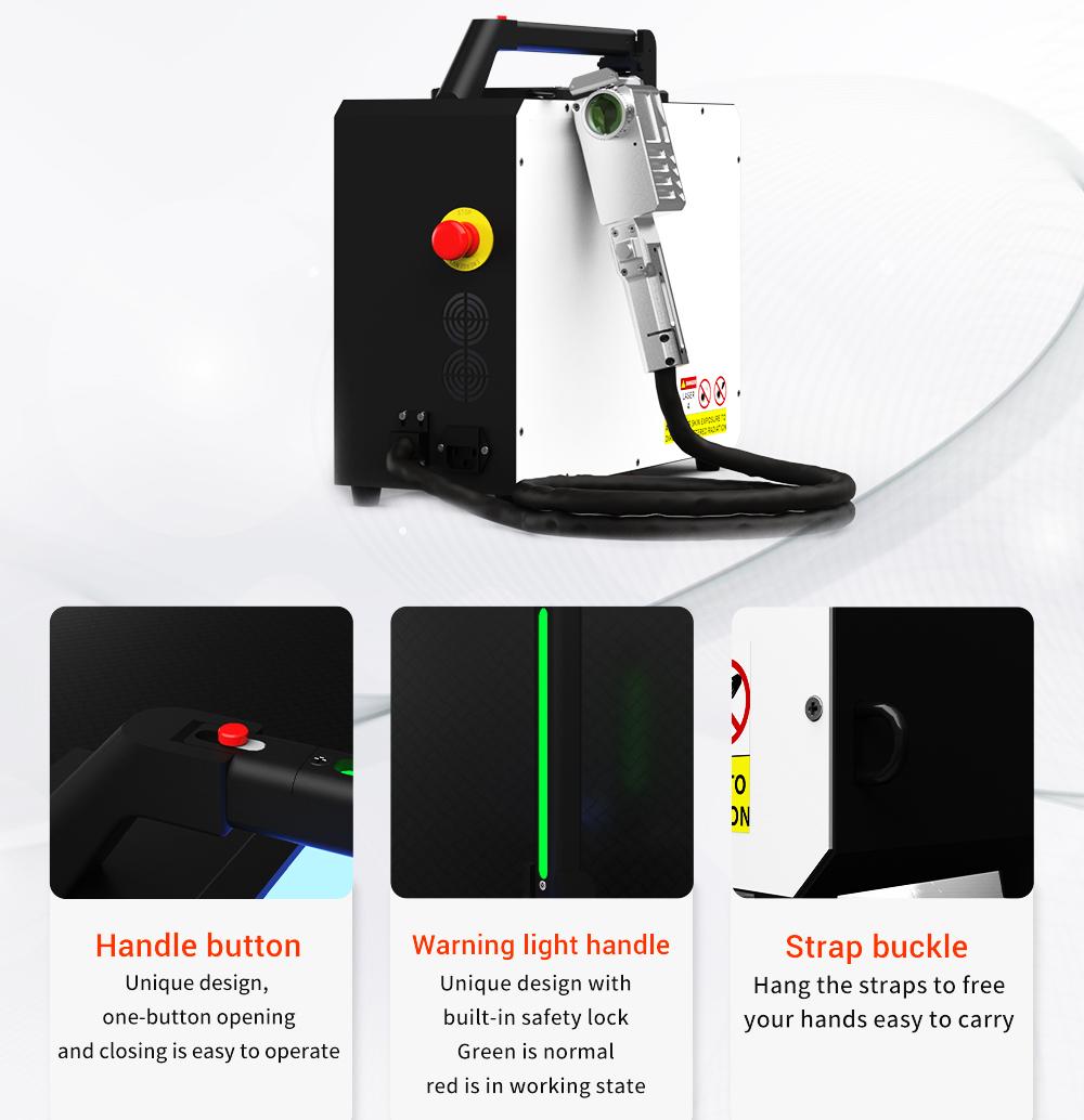 New 100w Handheld Mini Portabl - Portable Laser Rust Removal review and price
