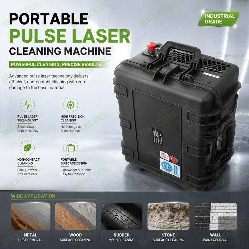 Mini Suitcase Pulse Laser Clea - Portable Laser Rust Removal review and price