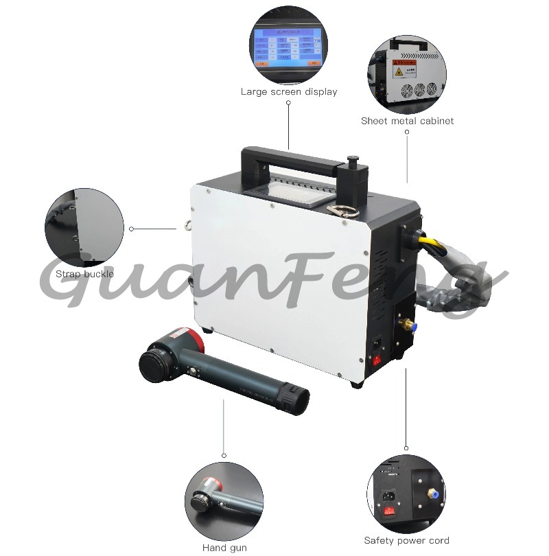 100W Handheld Portable Pulsed  - Portable Laser Rust Removal review and price
