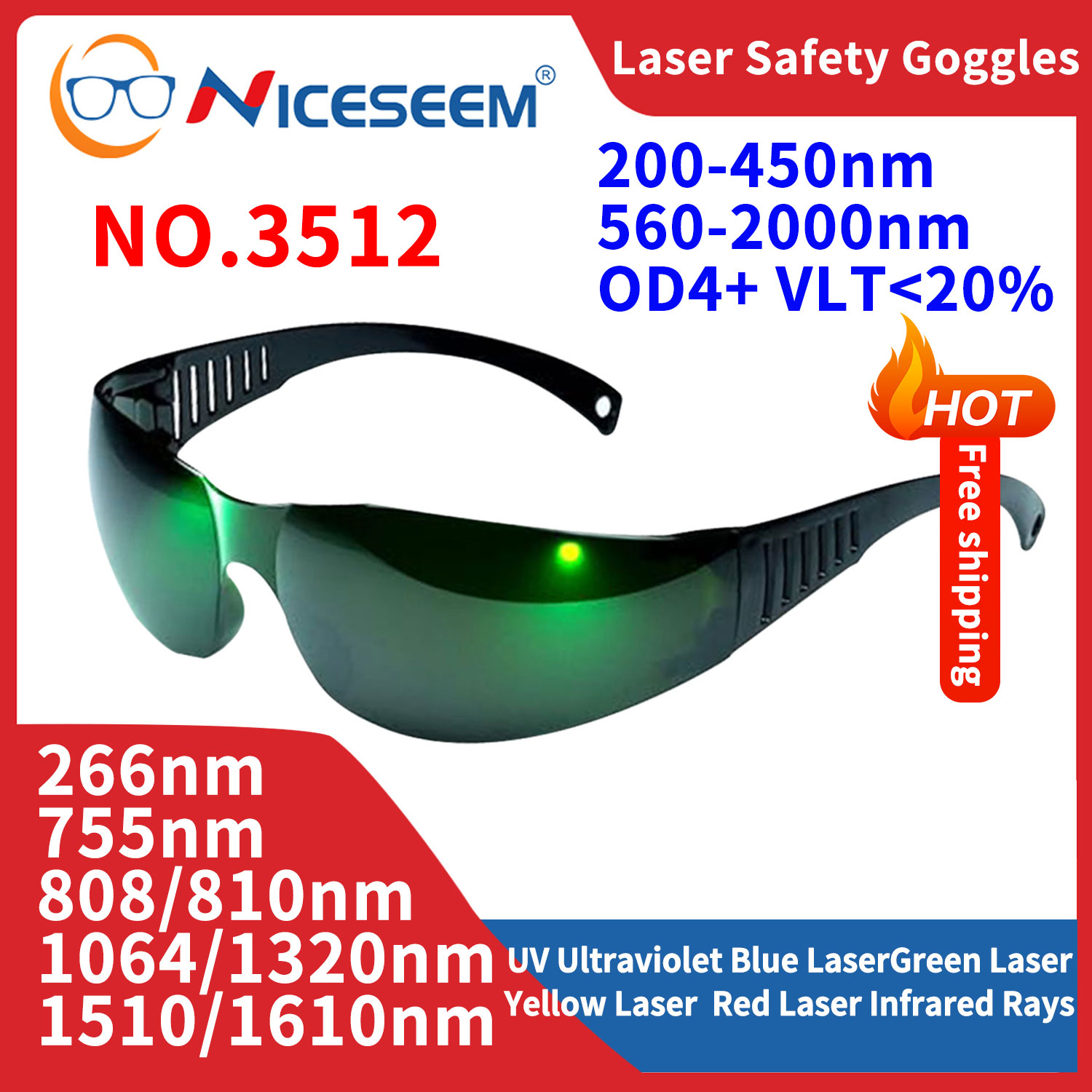 Lead Goggles Radiation Glasses - Industrial Laser Glasses review and price