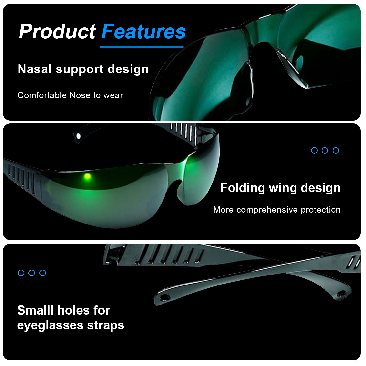 Lead Goggles Radiation Glasses - Industrial Laser Glasses review and price