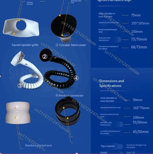1M Flexible Smoke Exhaust Hose - Industrial Laser Fume Extractor review and price
